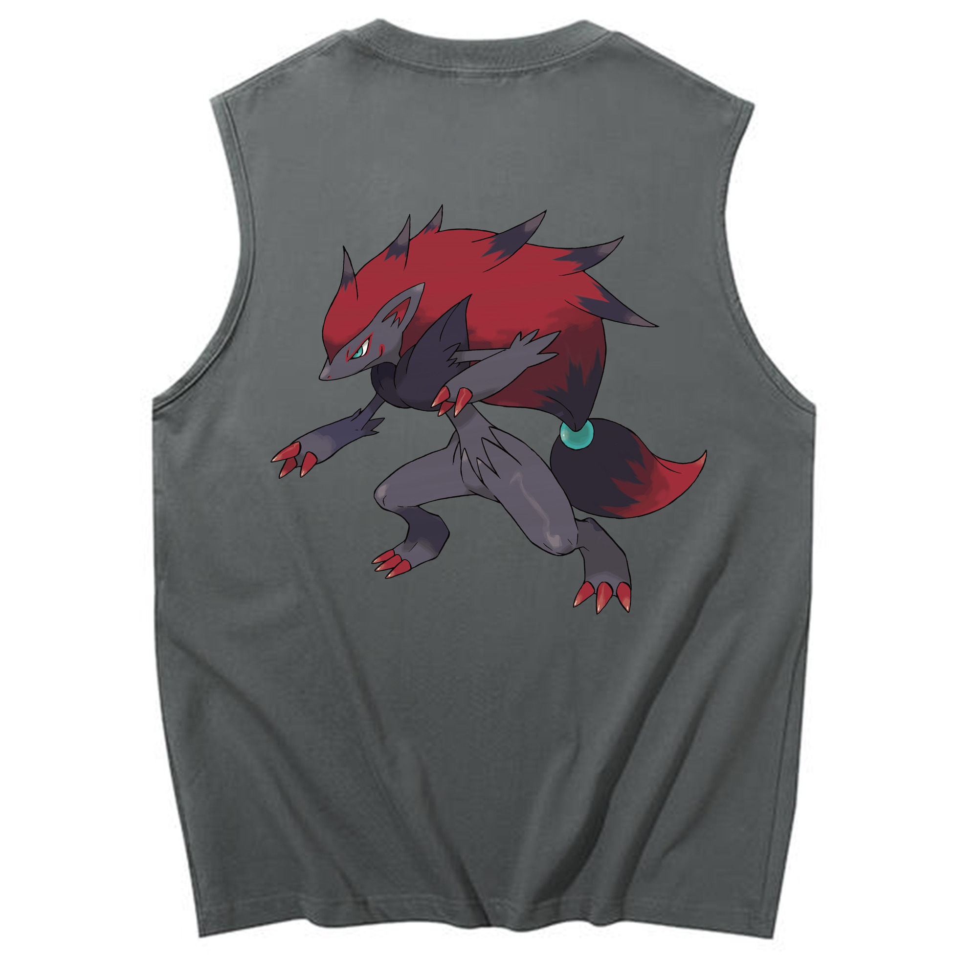 （画像用） ポケットモンスター Pokémon コットン100％タンクトップ（背面プリント）